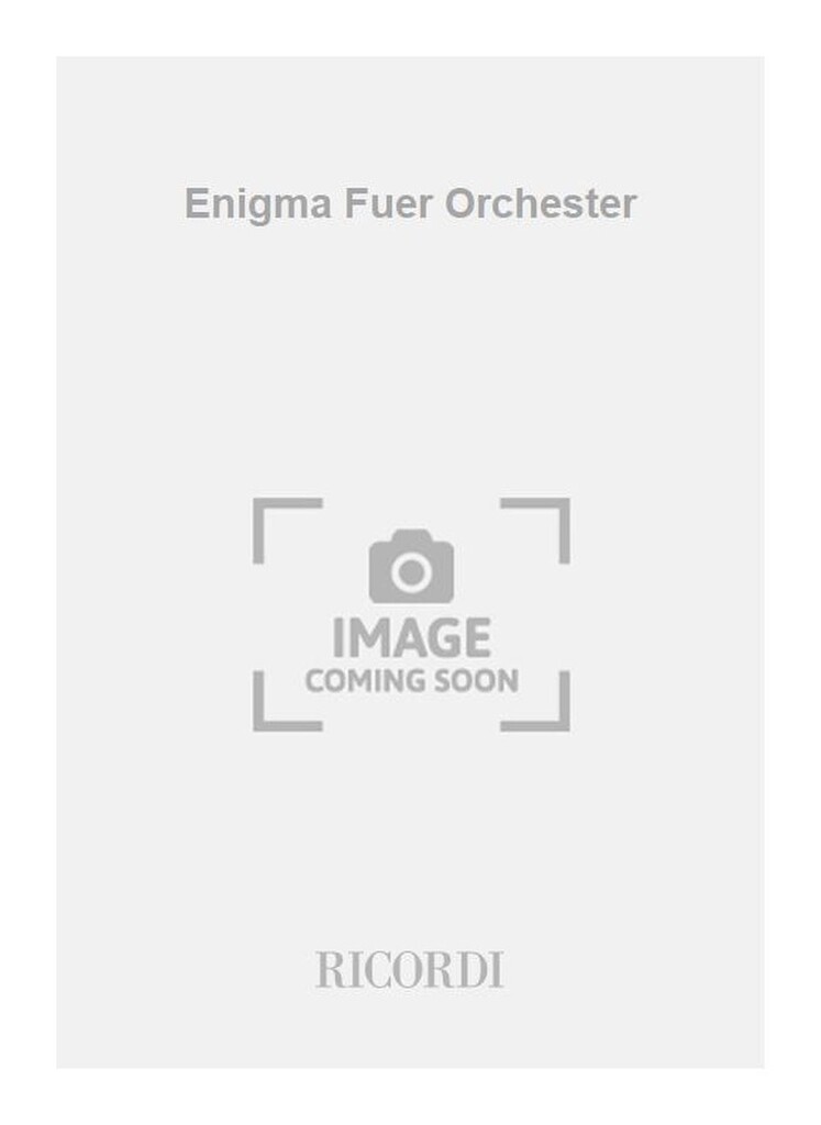 Enigma Fuer Orchester